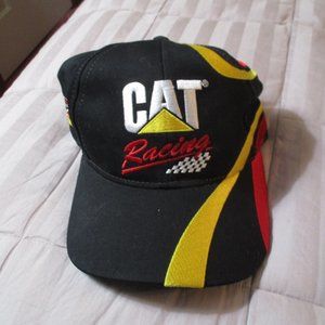 CAT Racing Embroidered Baseball Hat 22 Ward Burton NASCAR Adjustable